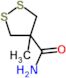 4-Methyl-1,2-dithiolane-4-carboxamide