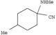Cyclohexanecarbonitrile,4-methyl-1-(methylamino)-