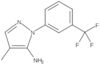 4-Methyl-1-[3-(trifluoromethyl)phenyl]-1H-pyrazol-5-amine