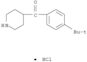 Methanone,[4-(1,1-dimethylethyl)phenyl]-4-piperidinyl-, hydrochloride (1:1)