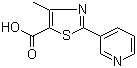 4-Methyl-2-(pyridin-3-yl)thiazole-5-carboxylic acid