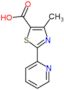 4-Methyl-2-(2-pyridinyl)-5-thiazolecarboxylic acid