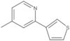 4-Methyl-2-(3-thienyl)pyridine