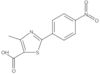 4-Methyl-2-(4-nitrophenyl)-5-thiazolecarboxylic acid