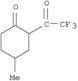 Cyclohexanone,4-methyl-2-(2,2,2-trifluoroacetyl)-