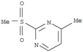 Pyrimidine, 4-methyl-2-(methylsulfonyl)-