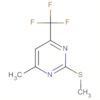 Pyrimidine, 4-methyl-2-(methylthio)-6-(trifluoromethyl)-