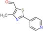 4-methyl-2-(4-pyridyl)thiazole-5-carbaldehyde