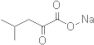 4-Methyl-2-oxopentanoic acid, sodium salt, hydrate