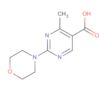 5-Pyrimidinecarboxylic acid, 4-methyl-2-(4-morpholinyl)-