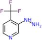 [4-(trifluoromethyl)-3-pyridyl]hydrazine