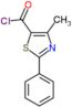 4-methyl-2-phenyl-1,3-thiazole-5-carbonyl chloride