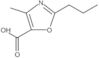 4-Methyl-2-propyl-5-oxazolecarboxylic acid