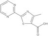 4-Methyl-2-(2-pyrimidinyl)-5-thiazolcarbonsäure