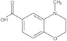 3,4-Dihydro-4-methyl-2H-1,4-benzoxazine-6-carboxylic acid