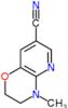 4-methyl-2,3-dihydropyrido[3,2-b][1,4]oxazine-7-carbonitrile