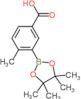 4-methyl-3-(4,4,5,5-tetramethyl-1,3,2-dioxaborolan-2-yl)benzoic acid