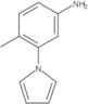 4-Methyl-3-(1H-pyrrol-1-yl)benzenamine