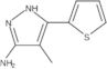 4-Methyl-5-(2-thienyl)-1H-pyrazol-3-amine