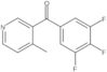 (4-Methyl-3-pyridinyl)(3,4,5-trifluorophenyl)methanone