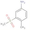 Benzenamine, 4-methyl-3-(methylsulfonyl)-