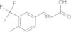 3-[4-Methyl-3-(trifluoromethyl)phenyl]-2-propenoic acid