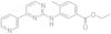 4-Methyl-3-[[4-(3-pyridinyl)-2-pyrimidinyl]amino]benzoic acid ethyl ester