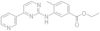 Ethyl 4-methyl-3-[[4-(3-pyridinyl)-2-pyrimidinyl]amino]benzoate