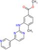 Benzoic acid, 4-methyl-3-[[4-(3-pyridinyl)-2-pyrimidinyl]amino]-, methyl ester