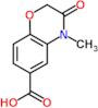 4-methyl-3-oxo-1,4-benzoxazine-6-carboxylic acid