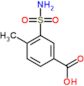 4-methyl-3-sulfamoylbenzoic acid