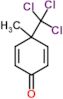 4-Methyl-4-(trichloromethyl)cyclohexa-2,5-dien-1-one