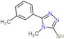 4-methyl-5-(3-methylphenyl)-4H-1,2,4-triazole-3-thiol