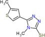 4-methyl-5-(5-methylthiophen-3-yl)-2,4-dihydro-3H-1,2,4-triazole-3-thione