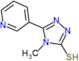 2,4-Dihydro-4-methyl-5-(3-pyridinyl)-3H-1,2,4-triazole-3-thione