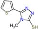 4-methyl-5-(thiophen-2-yl)-4H-1,2,4-triazole-3-thiol