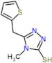 4-methyl-5-(thiophen-2-ylmethyl)-4H-1,2,4-triazole-3-thiol