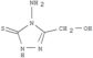 3H-1,2,4-Triazole-3-thione,4-amino-2,4-dihydro-5-(hydroxymethyl)-