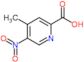 4-methyl-5-nitro-pyridine-2-carboxylic acid