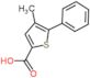 4-methyl-5-phenylthiophene-2-carboxylic acid