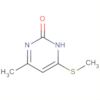 2(1H)-Pyrimidinone, 4-methyl-6-(methylthio)-