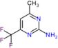 4-Methyl-6-(trifluoromethyl)-2-pyrimidinamine