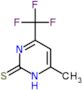 6-methyl-4-(trifluoromethyl)pyrimidine-2(1H)-thione