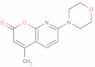 4-methyl-7-morpholino-2H-pyrano[2,3-b]pyridin-2-one