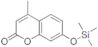 4-Methyl-7-[(trimethylsilyl)oxy]-2H-1-benzopyran-2-one