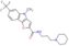 4-methyl-N-[3-(piperidin-1-yl)propyl]-6-(trifluoromethyl)-4H-furo[3,2-b]indole-2-carboxamide