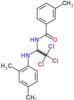 3-methyl-N-{2,2,2-trichloro-1-[(2,4-dimethylphenyl)amino]ethyl}benzamide