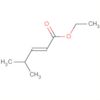 2-Pentenoic acid, 4-methyl-, ethyl ester, (2E)-