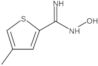 2-Thiophenecarboximidamide, N-hydroxy-4-methyl-