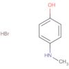 Phenol, 4-(methylamino)-, hydrobromide